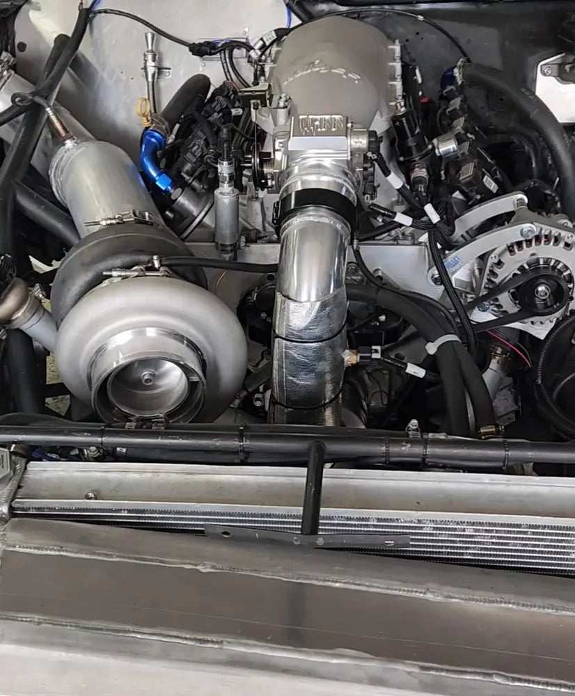 LS Alternator Bracket Type 2 by Billet Speed with motor plate