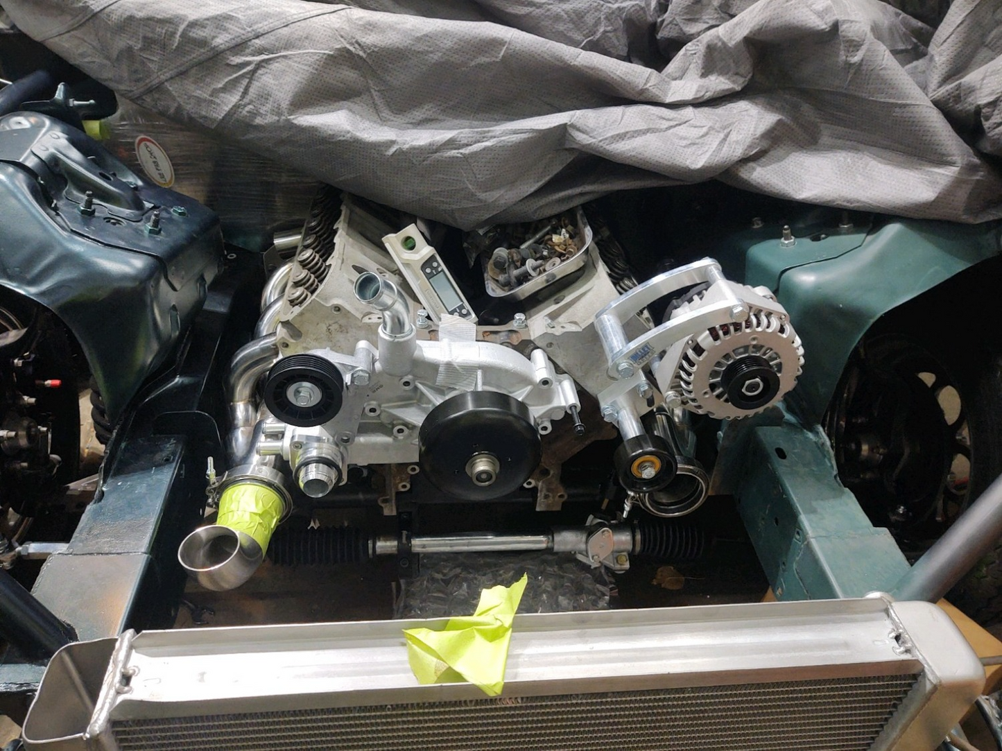 LS Alternator Bracket Type 2 by Billet Speed
