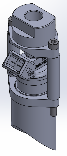 Fuel Injector Holder Assembly - Large (Bosch EV-1) Weld-On Additional Injector Holder