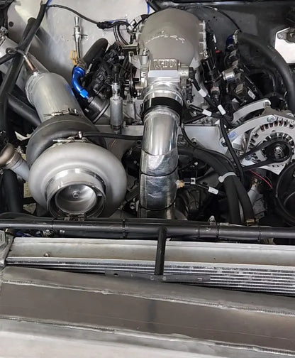 LS Alternator Bracket Type 2 by Billet Speed  with motor plate