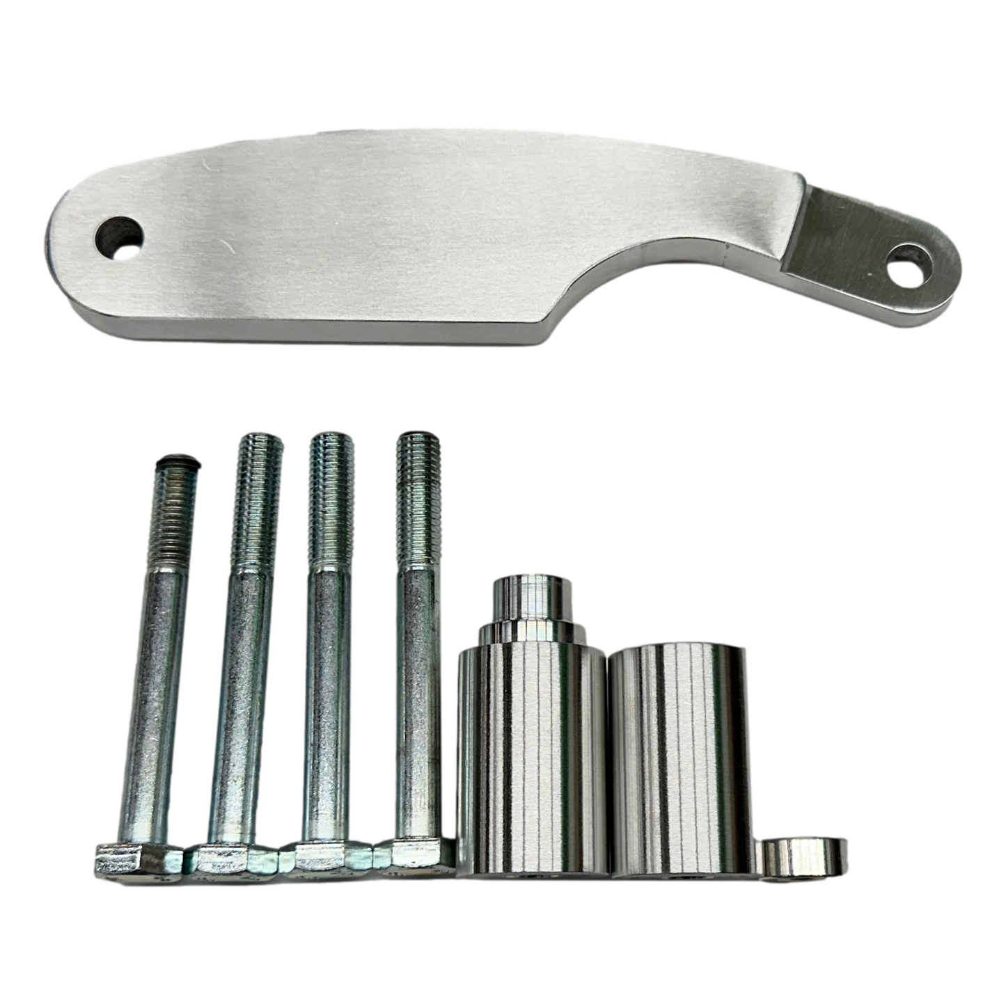 Spacers, Bolts, Parts for Balancer Spacing Change, LS Alternator Bracket