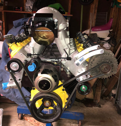 LS Alternator Bracket Type 2 by Billet Speed  