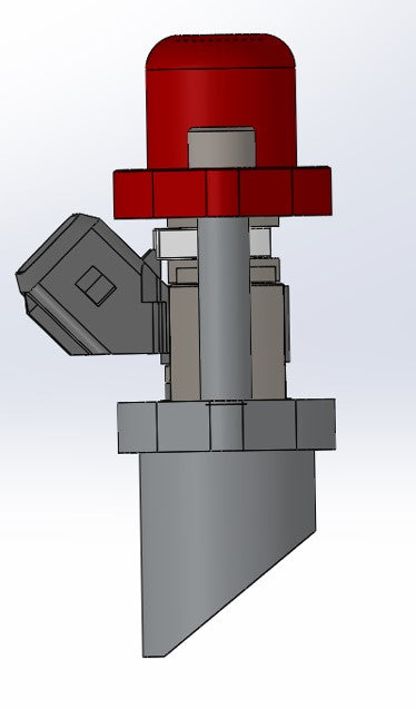 Fuel Injector Holder Assembly - Small (EV-14 and Pico) Weld-On Additional Injector Holder